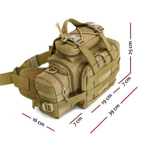 Protector Plus Taktik Bel Çantası Büyük Haki - 2