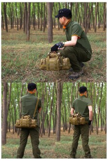 Protector Plus Taktik Bel Çantası Büyük Haki - 8