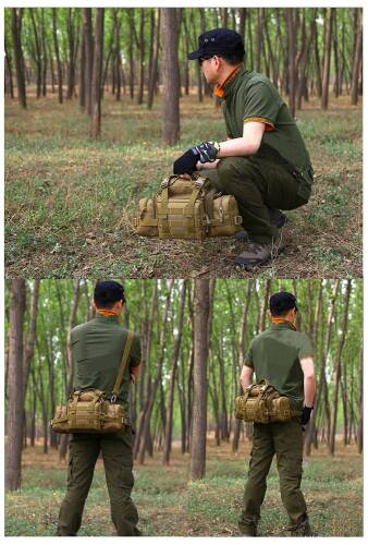 Protector Plus Taktik Bel Çantası Büyük Haki - 8