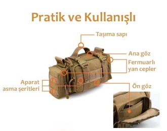 Protector Plus Taktik Bel Çantası (haki) - 3