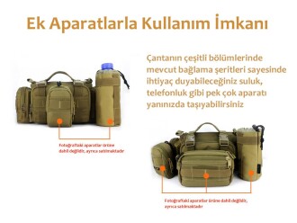 Protector Plus Taktik Bel Çantası (haki) - 5