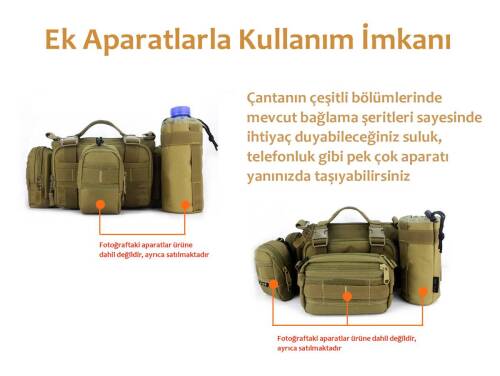 Protector Plus Taktik Bel Çantası (haki) - 5