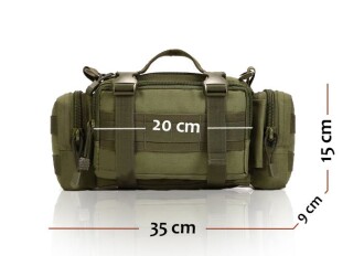 Protector Plus Tactical Waist Bag Dark Olive - 5