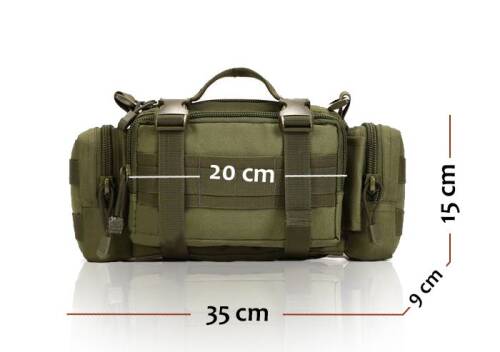Protector Plus Tactical Waist Bag Dark Olive - 5