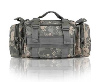Protector Plus Taktik Bel Çantası (kamuflaj-gri) 