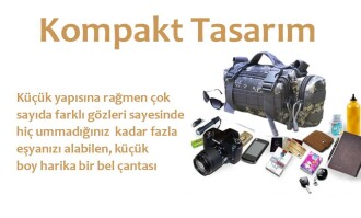 Protector Plus Taktik Bel Çantası (kamuflaj-gri) - 2