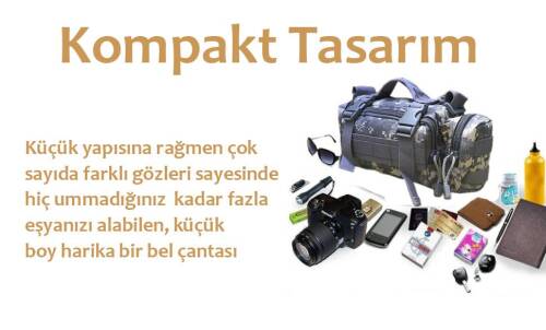 Protector Plus Taktik Bel Çantası (kamuflaj-gri) - 2