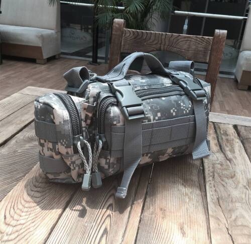 Protector Plus Taktik Bel Çantası (kamuflaj-gri) - 7