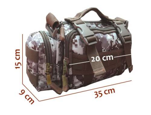 Protector Plus Taktik Bel Çantası (kamuflaj-haki) - 8