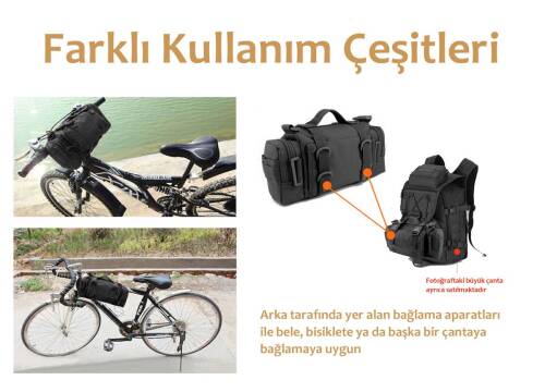 Protector Plus Taktik Bel Çantası (siyah) - 6