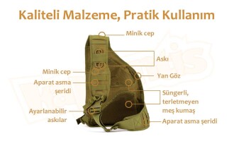 Protector Plus Taktik Çanta (haki) - 2