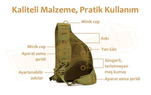 Protector Plus Taktik Çanta (haki) - 2