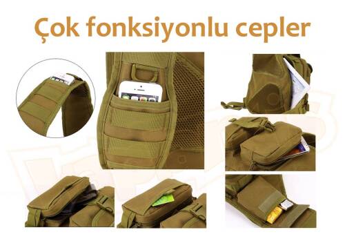 Protector Plus Taktik Çanta (haki) - 5