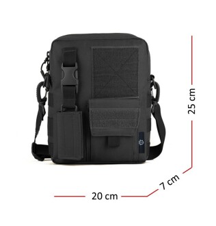 Protector Plus Taktik Tablet Çantası Siyah - 5