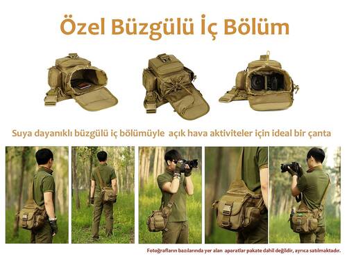 Protector Plus Shoulder Bag (Khaki) - 4