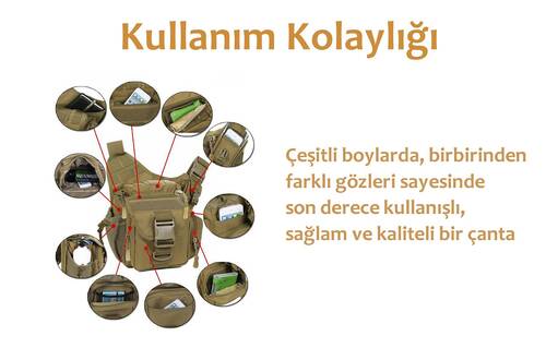 Protector Plus Shoulder Bag (Khaki) - 8