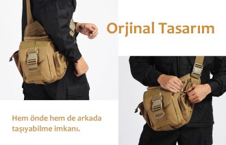 Protector Plus Tek Omuz Çanta (Haki) - 7