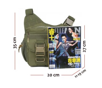 Protector Plus Tek Omuz Çanta (Haki Yeşil) - 6