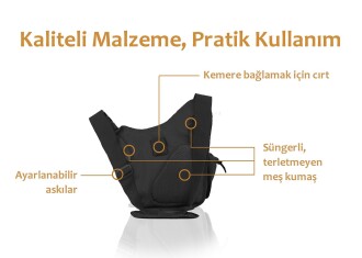 Protector Plus Tek Omuz Çanta (Siyah) - 2