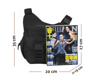 Protector Plus Tek Omuz Çanta (Siyah) - 6