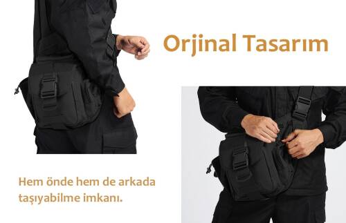 Protector Plus Tek Omuz Çanta (Siyah) - 7