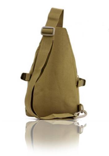 Protector Plus Single Shoulder Triangle Backpack (Army Green) - 2