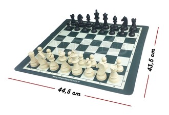 PS-1688 Dijital Satranç Saati ve Turnuva Satranç Takımı Seti - Thumbnail