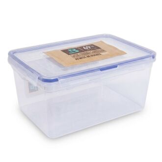 Cigar Humidor Storage Box L 4.5 L, Airtight & Leakproof, 1-Year Humidity Control (BOVEDA 69% 60g Included)