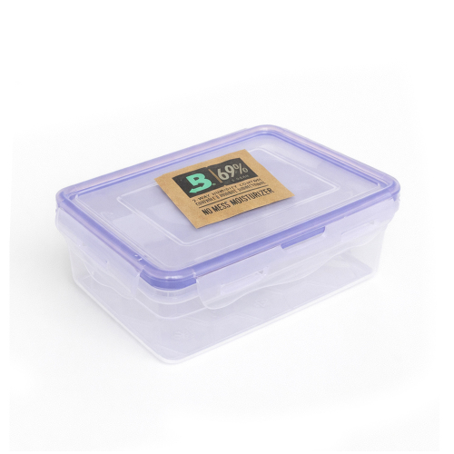 Puro Saklama Kutusu XS-850 ml, Hava Geçirmez Sızdırmaz 1 Yıllık Nem Koruma (Boveda %69 8g Dahil) - 1