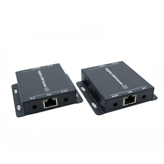 PwayTech - PWAY 4K@60HZ 70M HDMI IP Cat6 Ethernet Uzatıcı Cat5e/6 Infraredli