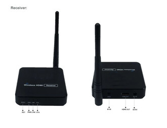 PWAY Kablosuz HDMI Uzatıcı 50m Wireless Extender IP Infraredli - Thumbnail