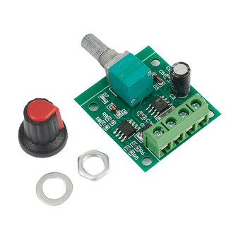 PWM DC Motor Hız Ayarlayıcı 1.8V 3V 5V 6V 12V Hız Regülator Düğmesi 2A 1803bk - Thumbnail
