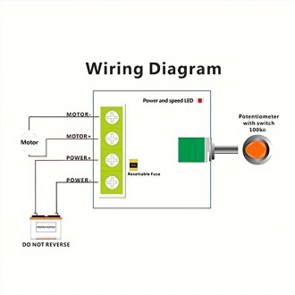 PWM DC Motor Hız Ayarlayıcı 1.8V 3V 5V 6V 12V Hız Regülator Düğmesi 2A 1803bk - 5