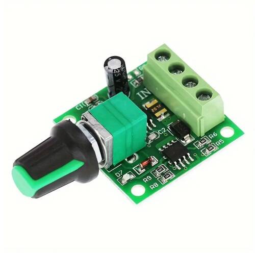 PWM DC Motor Hız Ayarlayıcı 1.8V 3V 5V 6V 12V Hız Regülator Düğmesi 2A 1803bk - 8