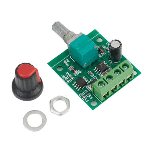 PWM DC Motor Hız Ayarlayıcı 1.8V 3V 5V 6V 12V Hız Regülator Düğmesi 2A 1803bk - 9