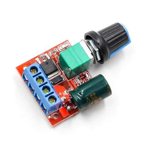 PWM DC Motor Hız Ayarlayıcı 5V-35V Speed Regulator Switch 5A Switch Function LED Dimmer