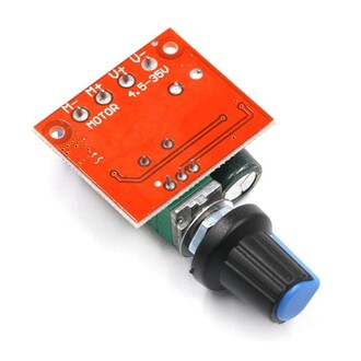 PWM DC Motor Hız Ayarlayıcı 5V-35V Speed Regulator Switch 5A Switch Function LED Dimmer - Thumbnail