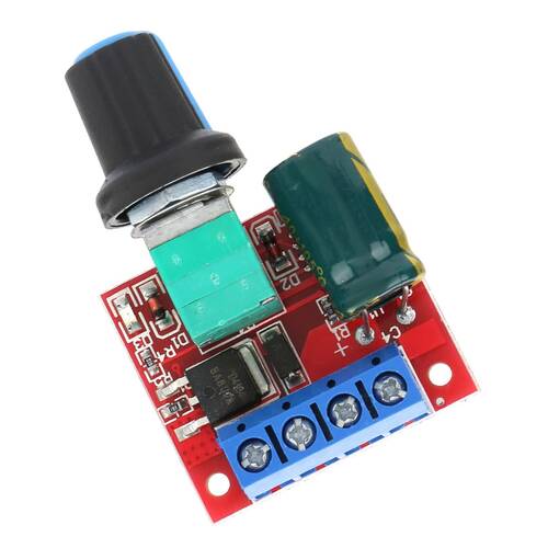 PWM DC Motor Hız Ayarlayıcı 5V-35V Speed Regulator Switch 5A Switch Function LED Dimmer
