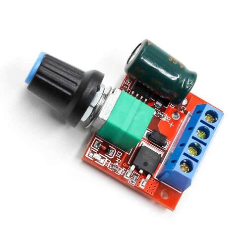 PWM DC Motor Hız Ayarlayıcı 5V-35V Speed Regulator Switch 5A Switch Function LED Dimmer - 6