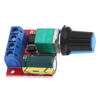 PWM DC Motor Hız Ayarlayıcı 5V-35V Speed Regulator Switch 5A Switch Function LED Dimmer - 8