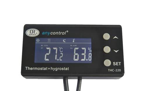 RINGDER THC-220 Nem ve Sıcaklık Termostatı