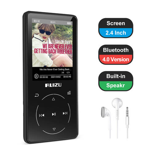Ruizu D16 Dokunmatik Bluetooth MP3 Çalar 8GB