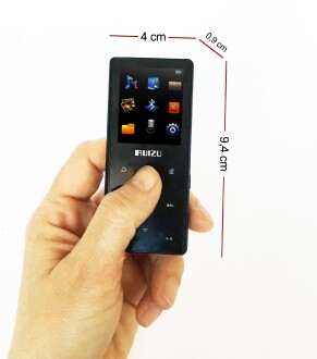 Ruizu D29 HiFi Metal Gövdeli Bluetooth MP3 Çalar 8GB - 4