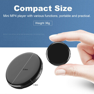 Ruizu M1 Mini Hoparlörlü Bluetooth MP3 Çalar 8GB - Thumbnail
