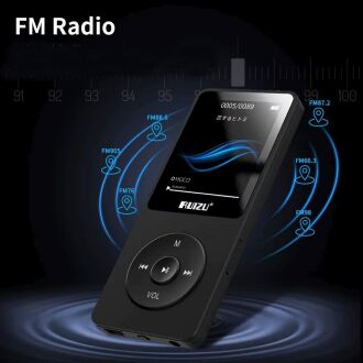 Ruizu X02-B Bluetooth 5.0 Ultra İnce MP3 MP4 Çalar Radyo 16GB MP3 Player - 4