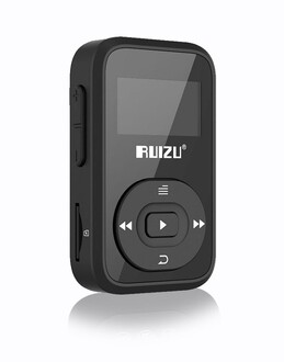 RUIZU X26 Bluetooth MP3 Çalar 8 GB FM Radyo Siyah - Thumbnail