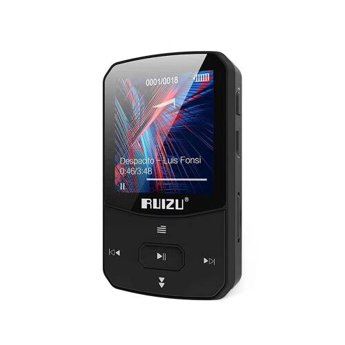 Ruizu X52 MP3 Çalar Bluetooth 5.0 8GB FM Radyo Pedometre Saat - 1