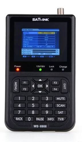 SATLINK WS 6906 Görüntülü Uydu Yön Bulucu LCD Ekran