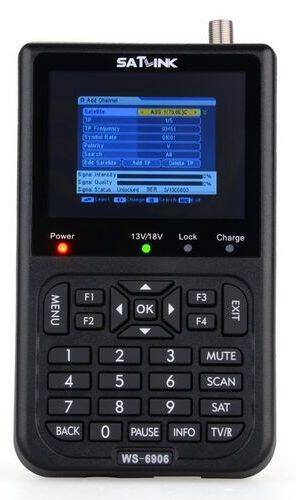 SATLINK WS 6906 Görüntülü Uydu Yön Bulucu LCD Ekran - 1