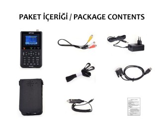 SATLINK WS 6906 Görüntülü Uydu Yön Bulucu LCD Ekran - 8